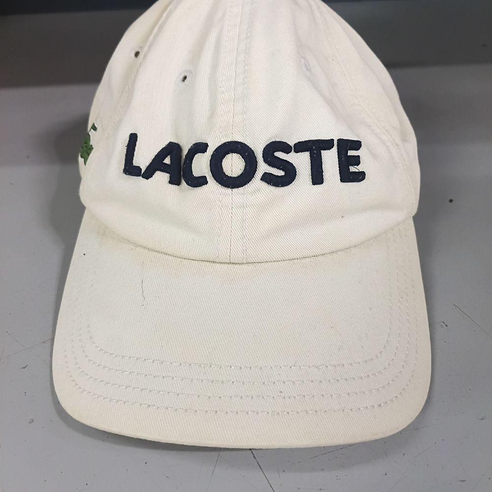 Lacoste White Cap